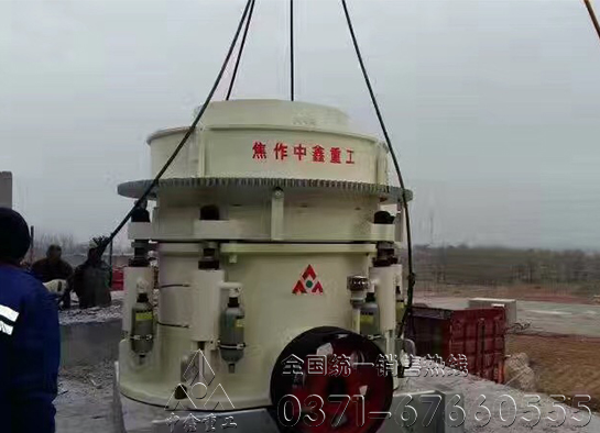 花岗岩生产线安装现场