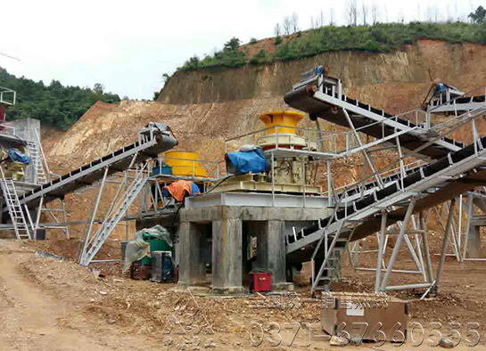 新型建材行业的发展离不开圆锥破碎机