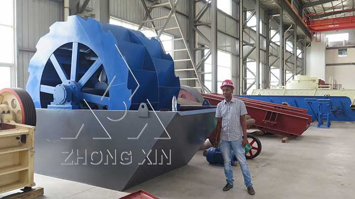 中鑫重工推出新型洗砂机(pic2)